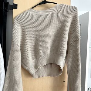 Flared sleeved comfortable and cozy sweater!